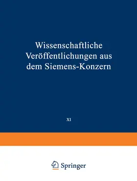 Baumann / Heintzenberg / Becker |  Wissenschaftliche Veröffentlichungen aus dem Siemens-Konzern | Buch |  Sack Fachmedien