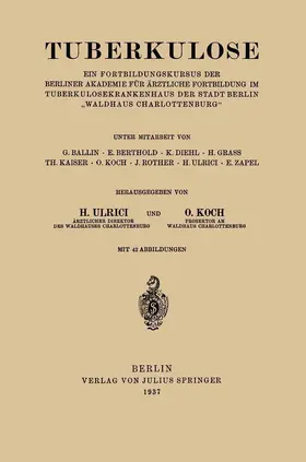 Ballin / Berthold / Diehl |  Tuberkulose | Buch |  Sack Fachmedien