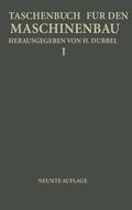 Baer / Kurrein / Dubbel |  Taschenbuch für den Maschinenbau | Buch |  Sack Fachmedien