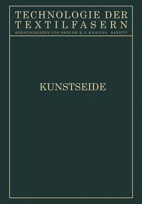 Anke / Elöd / Frank | Kunstseide | Buch | 978-3-642-98884-4 | www.sack.de