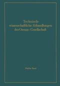 Abshagen / Gurski / Andresen |  Technischwissenschaftliche Abhandlungen der Osram-Gesellschaft | Buch |  Sack Fachmedien