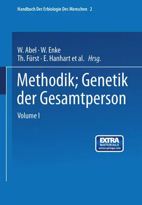 Abel / Luxenburger / Enke |  Methodik; Genetik der Gesamtperson | Buch |  Sack Fachmedien