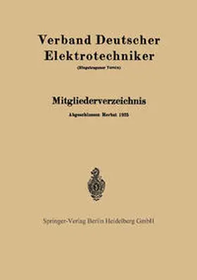  Mitgliederverzeichnis | eBook | Sack Fachmedien