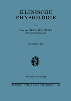 Stuber |  Klinische Physiologie | eBook | Sack Fachmedien