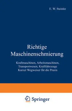 Steinitz | Richtige Maschinenschmierung | E-Book | www.sack.de