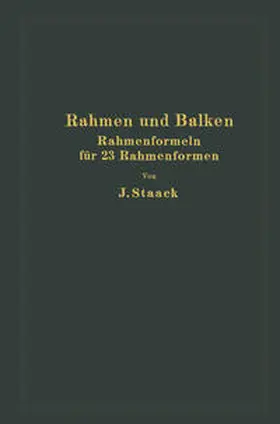 Staack | Rahmen und Balken | E-Book | www.sack.de