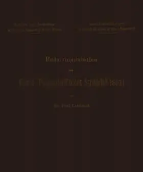 Czermak |  Reductionstabellen zur Gauss-Poggendorff'schen Spiegelablesung | eBook | Sack Fachmedien