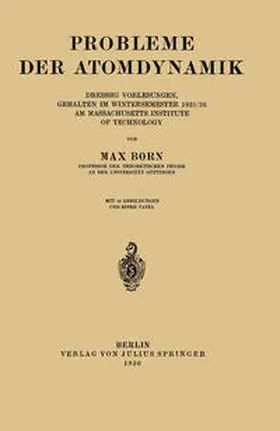 Born | Probleme der Atomdynamik | E-Book | sack.de