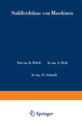 Bobek / Metzger / Schmidt | Stahlleichtbau von Maschinen | E-Book | www.sack.de