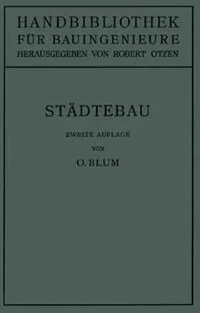 Blum / Schimpff / Schmidt |  Städtebau | eBook | Sack Fachmedien