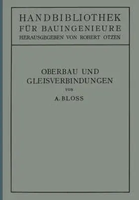 Bloß / Otzen | Oberbau und Gleisverbindungen | E-Book | www.sack.de