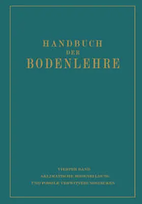Blanck |  Aklimatische Bodenbildung und Fossile Verwitterungsdecken | eBook | Sack Fachmedien