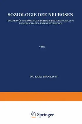 Birnbaum |  Soziologie der Neurosen | eBook | Sack Fachmedien
