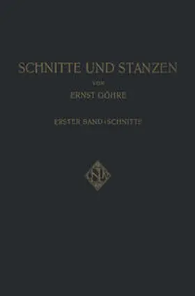 Göhre | Schnitte und Stanzen | E-Book | www.sack.de