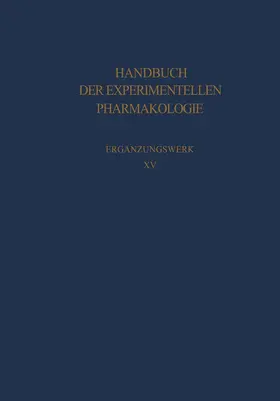  Cholinesterases and Anticholinesterase Agents | Buch |  Sack Fachmedien