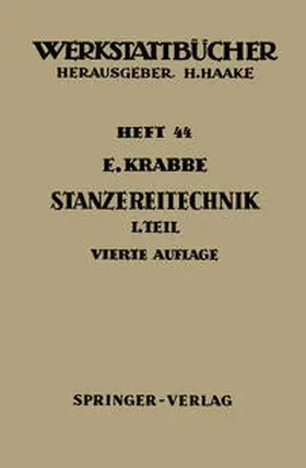 Krabbe |  Stanzereitechnik | eBook | Sack Fachmedien