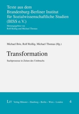 Brie / Reißig / Thomas | Transformation | Buch | 978-3-643-13528-5 | www.sack.de