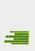 Grossman / Heidenreich |  Konstellationen der Souveränität in Europa. Les constellations de la souveraineté en Europe | Buch |  Sack Fachmedien