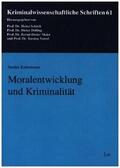 Kattermann |  Kattermann, S: Moralentwicklung und Kriminalität | Buch |  Sack Fachmedien