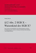 Dörich |  Dörich, N: § 12 Abs. 2 SGB X - Waisenkind des SGB X? | Buch |  Sack Fachmedien