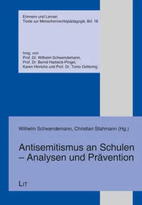 Schwendemann |  Antisemitismus an Schulen - Analysen und Prävention | Buch |  Sack Fachmedien