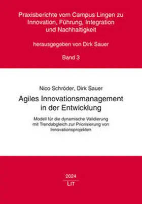 Schröder / Sauer |  Agiles Innovationsmanagement in der Entwicklung | Buch |  Sack Fachmedien