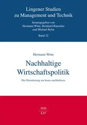 Witte |  Nachhaltige Wirtschaftspolitik | Buch |  Sack Fachmedien