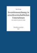 Zischg |  Investitionsrechnung in erwerbswirtschaftlichen Unternehmen | Buch |  Sack Fachmedien