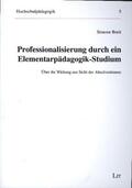 Breit |  Breit, S: Professionalisierung durch ein Elementarpädagogik- | Buch |  Sack Fachmedien