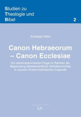 Hahn | Canon Hebraeorum - Canon Ecclesiae | Buch | 978-3-643-90013-5 | sack.de