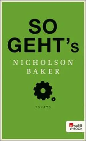 Baker | So geht's | E-Book | sack.de