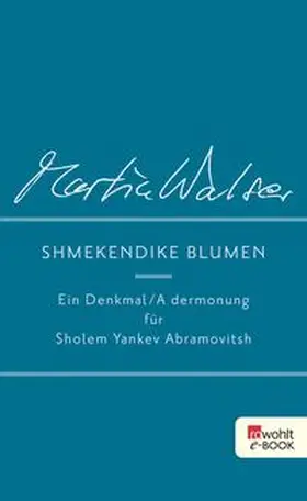Walser | Shmekendike blumen | E-Book | sack.de