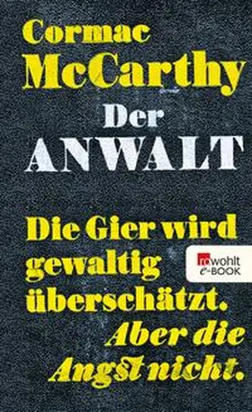 McCarthy |  Der Anwalt | eBook | Sack Fachmedien