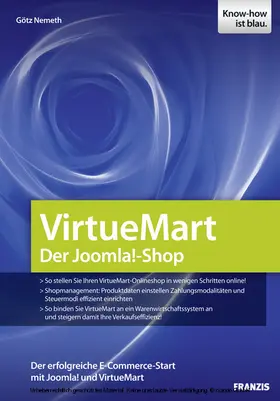 Nemeth |  VirtueMart - Der Joomla!-Shop | eBook | Sack Fachmedien