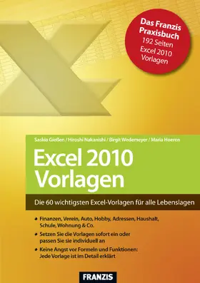 Gießen / Nakanishi / Wedemeyer |  Excel 2010 Vorlagen | eBook | Sack Fachmedien
