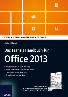 Gießen / Nakanishi | Das Franzis Handbuch für Office 2013 | E-Book | sack.de