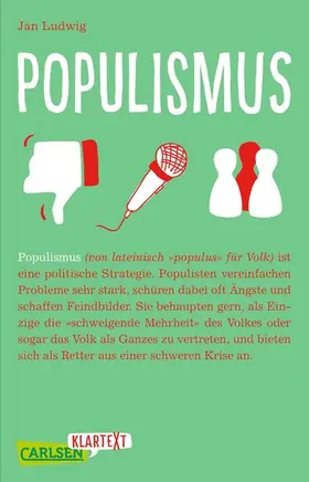 Ludwig |  Populismus (Carlsen Klartext) | eBook | Sack Fachmedien