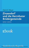 Meyer |  Zinzendorf und die Herrnhuter Brüdergemeine | eBook | Sack Fachmedien