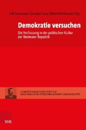 Schumann / Gusy / Mühlhausen | Demokratie versuchen | E-Book | sack.de