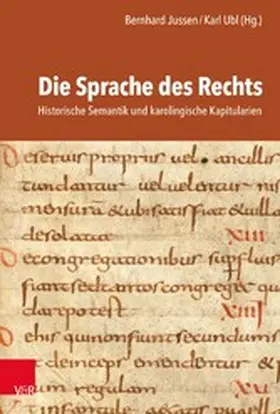 Jussen / Ubl |  Die Sprache des Rechts | eBook | Sack Fachmedien