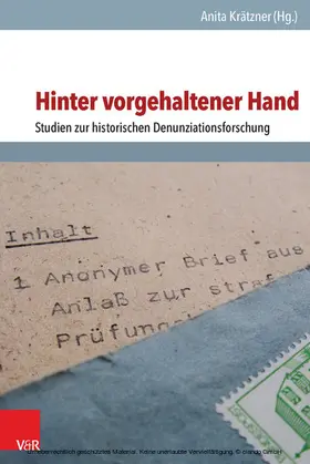 Krätzner | Hinter vorgehaltener Hand | E-Book | www.sack.de