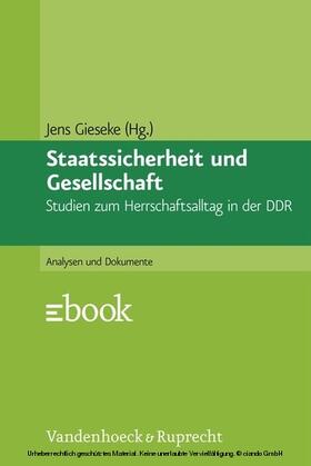 Gieseke |  Staatssicherheit und Gesellschaft | eBook | Sack Fachmedien