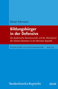 Fattmann |  Bildungsbürger in der Defensive | eBook | Sack Fachmedien