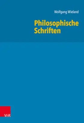 Braun | Philosophische Schriften | E-Book | www.sack.de