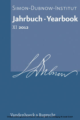 Diner |  Jahrbuch des Simon-Dubnow-Instituts / Simon Dubnow Institute Yearbook XI (2012) | eBook | Sack Fachmedien