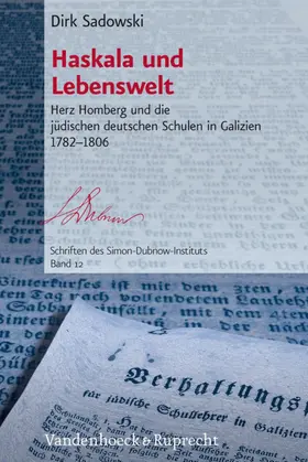 Sadowski / Diner |  Haskala und Lebenswelt | eBook | Sack Fachmedien