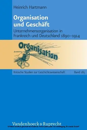 Hartmann |  Organisation und Geschäft | eBook | Sack Fachmedien