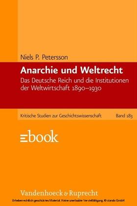 Petersson | Anarchie und Weltrecht | E-Book | sack.de