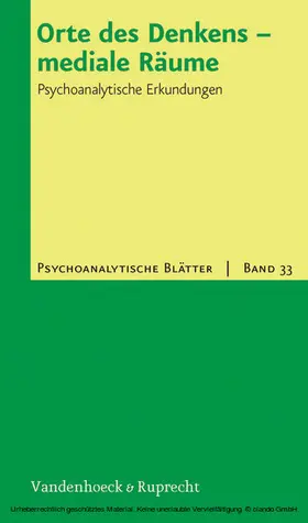 Härtel / Witte / Tuschling |  Orte des Denkens – mediale Räume | eBook | Sack Fachmedien