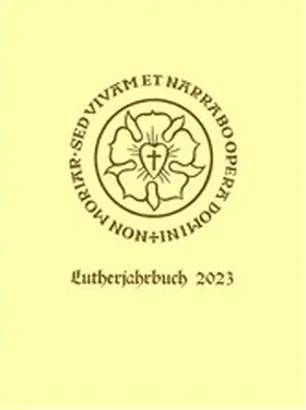 Spehr | Lutherjahrbuch 90. Jahrgang 2023: Word and World - Wort und Welt: Luther Across Borders | E-Book | sack.de